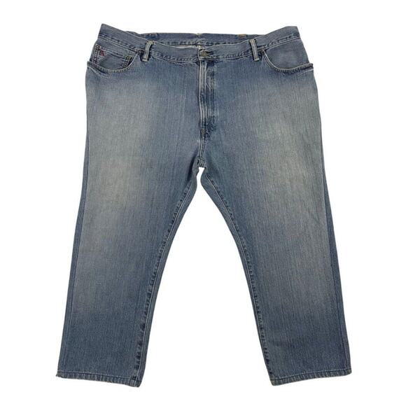 Polo Ralph Lauren 867 Classic Jeans Mens Size 48 Blue Straight Denim READ